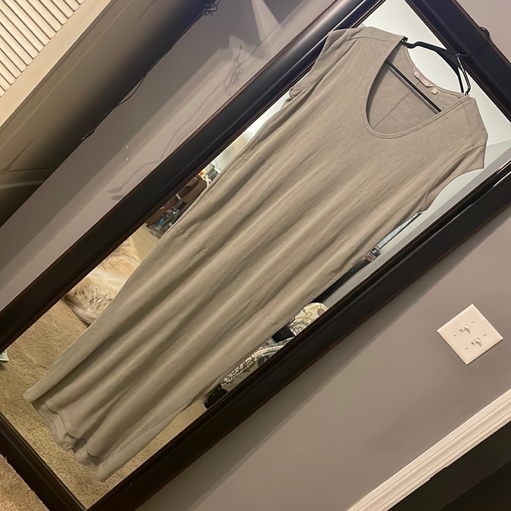 Athleta maxi dress with pockets